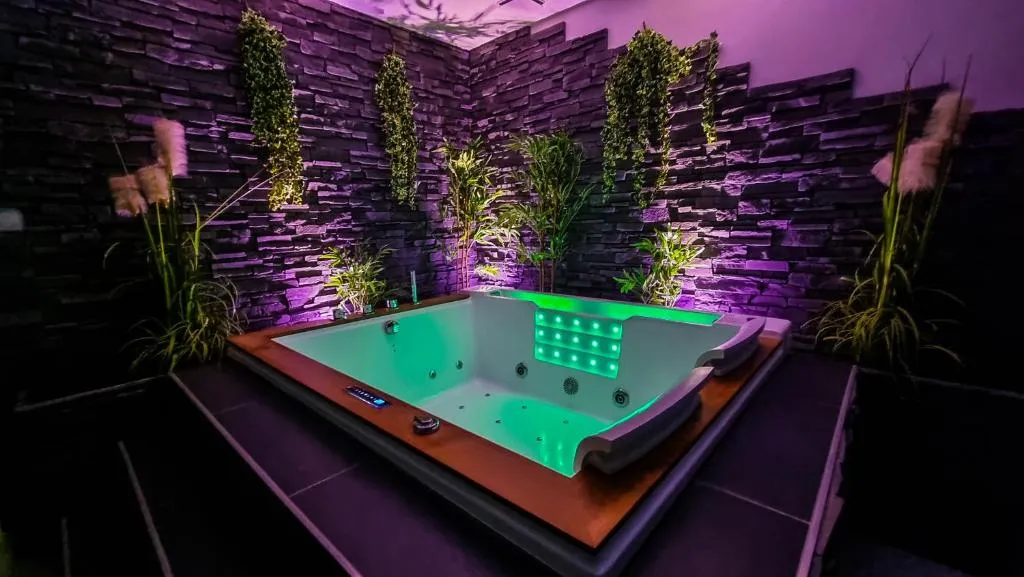 Appart' Spa de Gray - Sauna, bain à remous et petit-déjeuner continental (Gray, Haute-Saône)