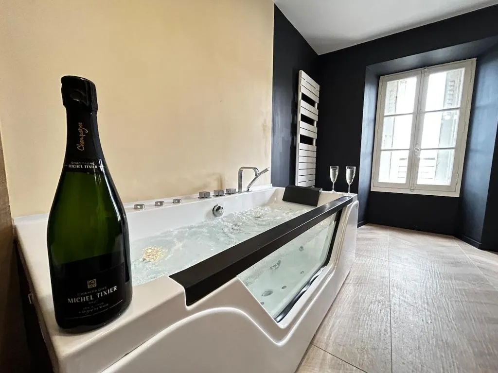 Appartement balnéo Champ Reton, gîte avec spa à Épernay - photo 3 sur 12