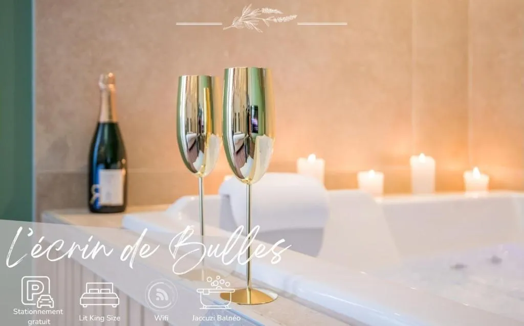 Appartement Bulles et clim - jacuzzi privatif au frais (Les Cabannes, Tarn)