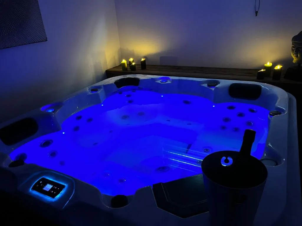 Appartement Détente et Spa - Bain à remous, jardin et parking gratuit (Villers-Allerand, Marne)