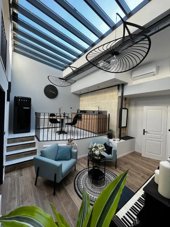 Appartement Du Bellay - Bain à remous et séjour climatisé en centre-ville (Saumur, Maine-et-Loire)