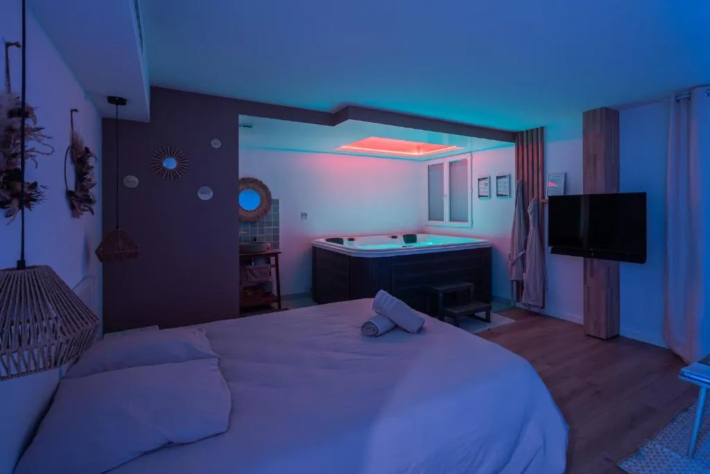 Appartement Gemmois jacuzzi, gîte avec spa à Sainte-Gemmes-sur-Loire - photo 3 sur 12
