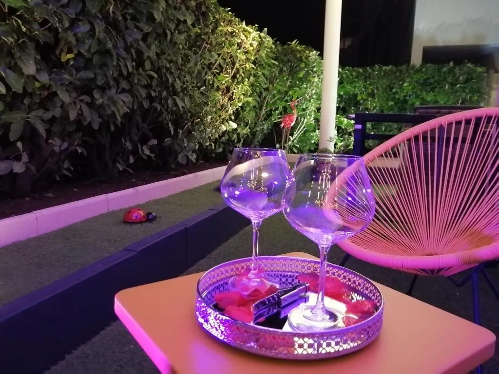 Appartement Glamour et Spa - Bain à remous, jardin et petit-déjeuner (Dijon, Côte-d'Or)