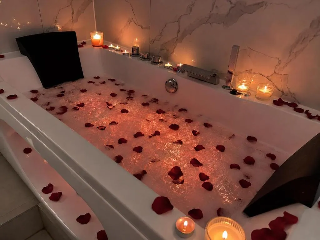 Appartement jacuzzi et Netflix, gîte avec spa à Villeurbanne - photo 3 sur 12