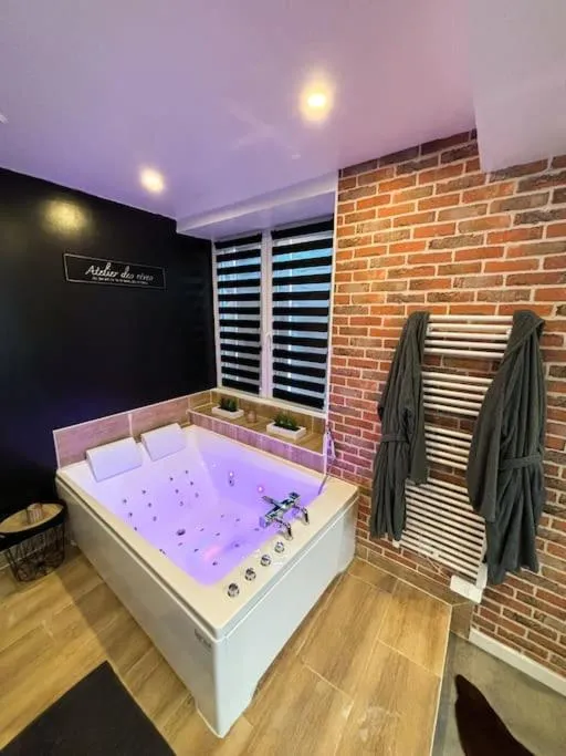 Appartement Jacuzzi Gare Sélestat, gîte avec spa à Sélestat - photo 3 sur 12