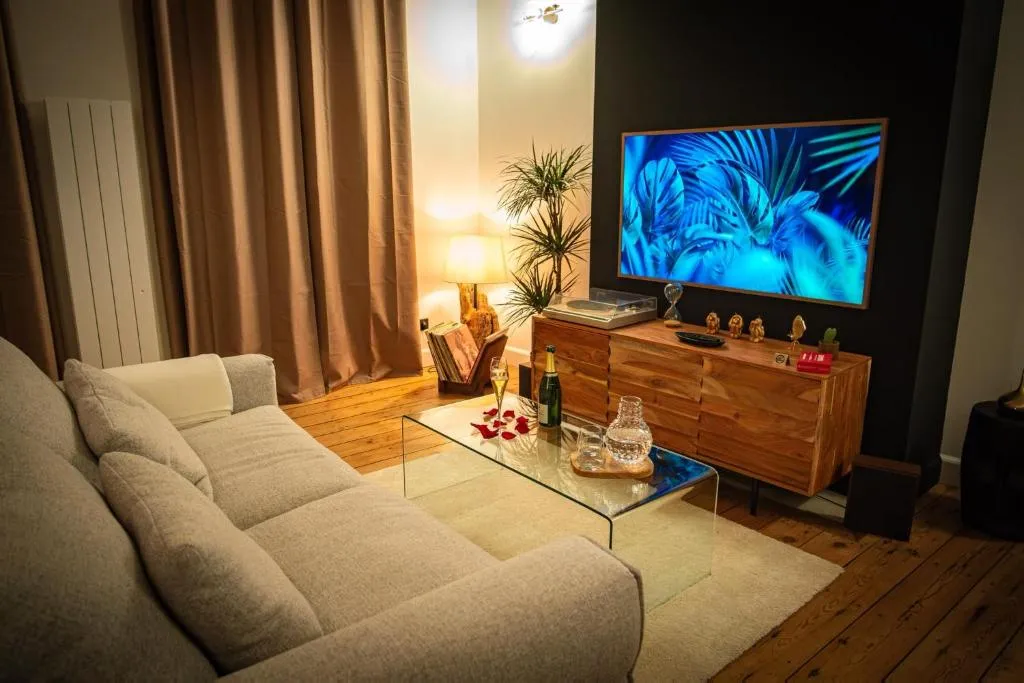 Appartement La Parenthèse - Sauna, bain à remous et baignoire balnéo (Pont-de-l'Arche, Eure)