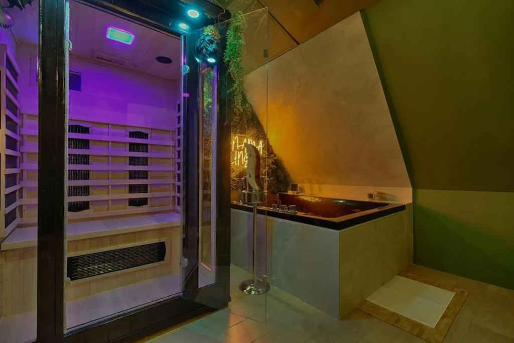 Appartement Panama Jungle, gîte avec spa à Ivry-sur-Seine - photo 3 sur 12