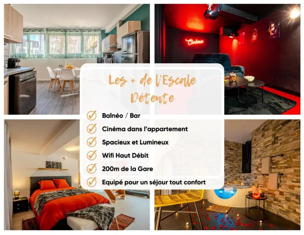 Appartement Relax de Montbéliard, gîte avec spa à Montbéliard - photo 3 sur 12