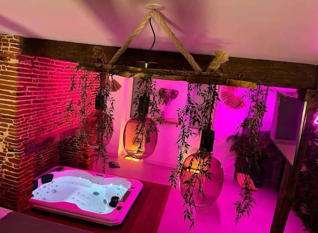 Appartement romantique de Léguevin - Love room avec terrasse et climatisation (Léguevin, Haute-Garonne)
