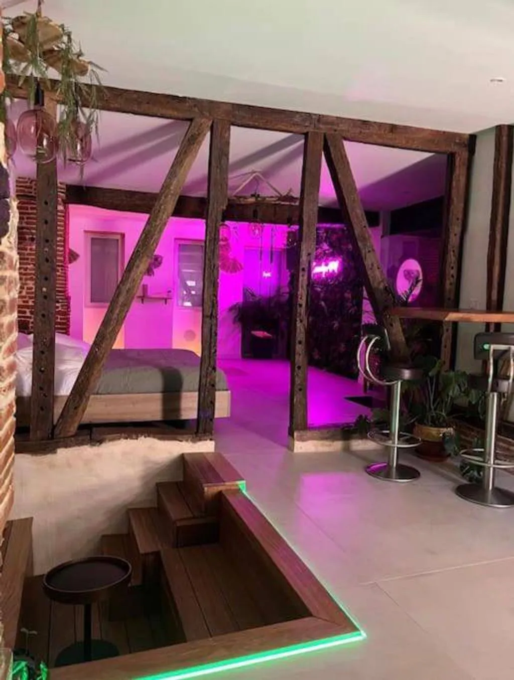 Appartement romantique de Léguevin, love room à Léguevin - photo 3 sur 6