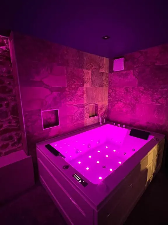 Appartement spa de Bettant - Bain à remous, terrasse et jardin (Bettant, Ain)