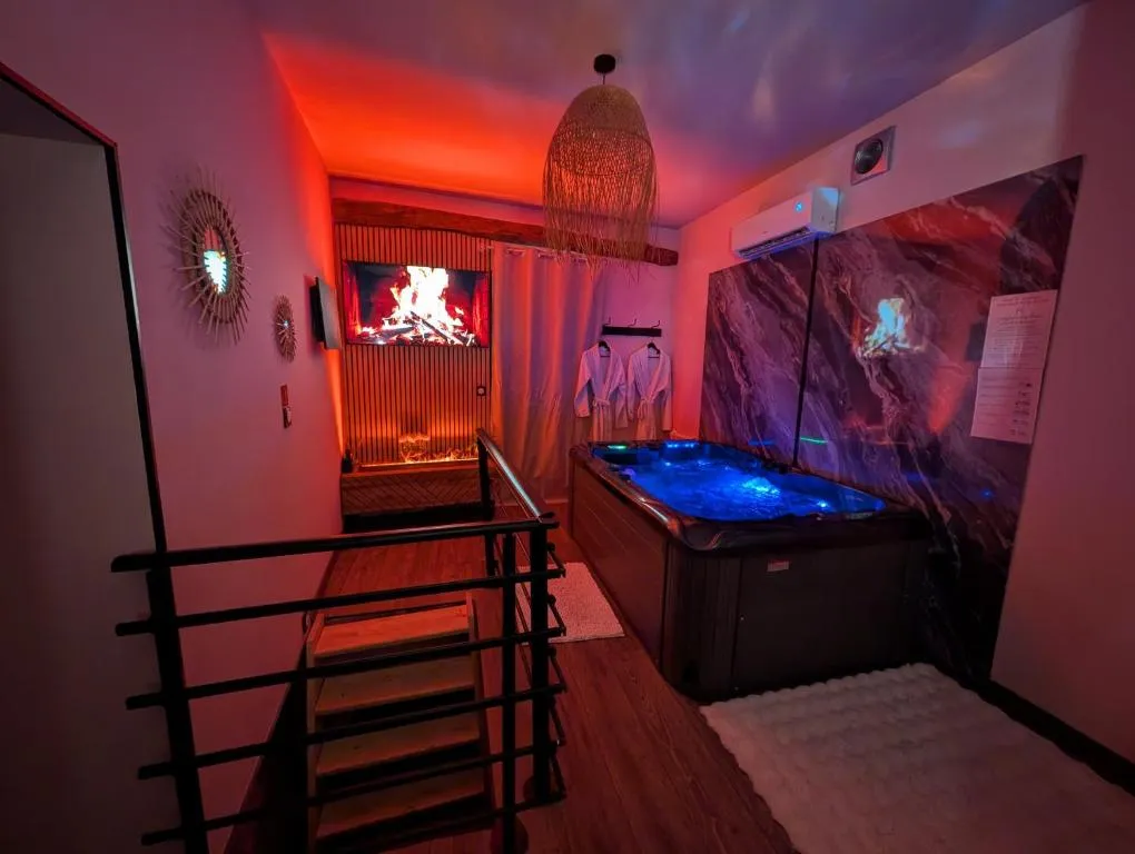 Appartement spa avec balcon et petit-déjeuner, gîte avec spa à La Mure - photo 2 sur 12