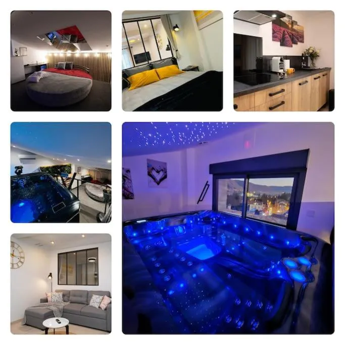 Appartement Spa du Château - Bain à remous et vue montagne (Château-Arnoux-Saint-Auban, Alpes-de-Haute-Provence)
