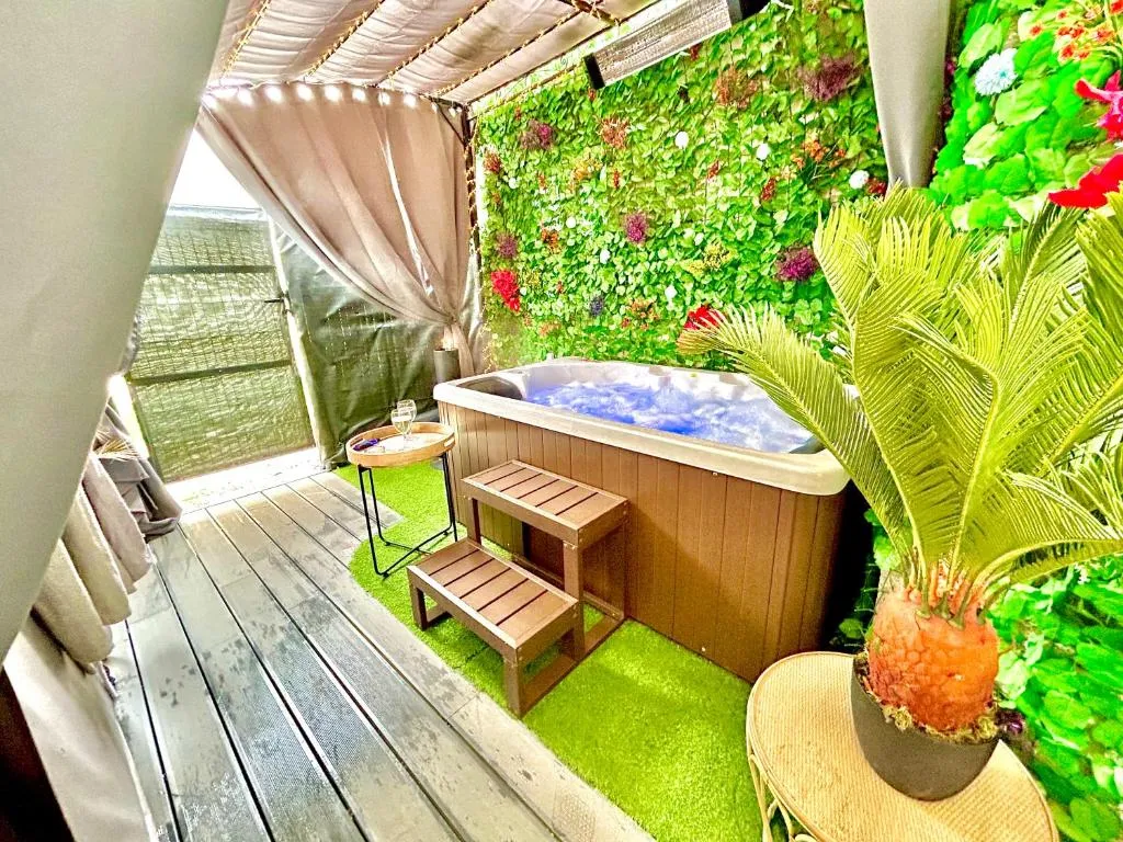 Appartement spa Jungle de Pont-sur-Yonne, gîte avec spa à Pont-sur-Yonne - photo 2 sur 12