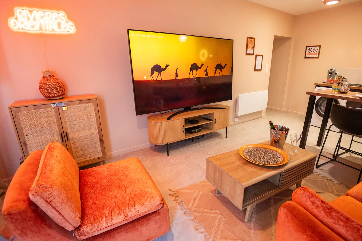 Appartement Spa Rivières Orientales, gîte avec spa à Sainte-Pallaye - photo 3 sur 8