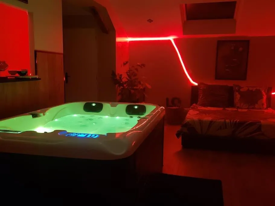 Bulles Étoilées - Appartement avec jacuzzi privé et jardin (Montrevel-en-Bresse, Ain)