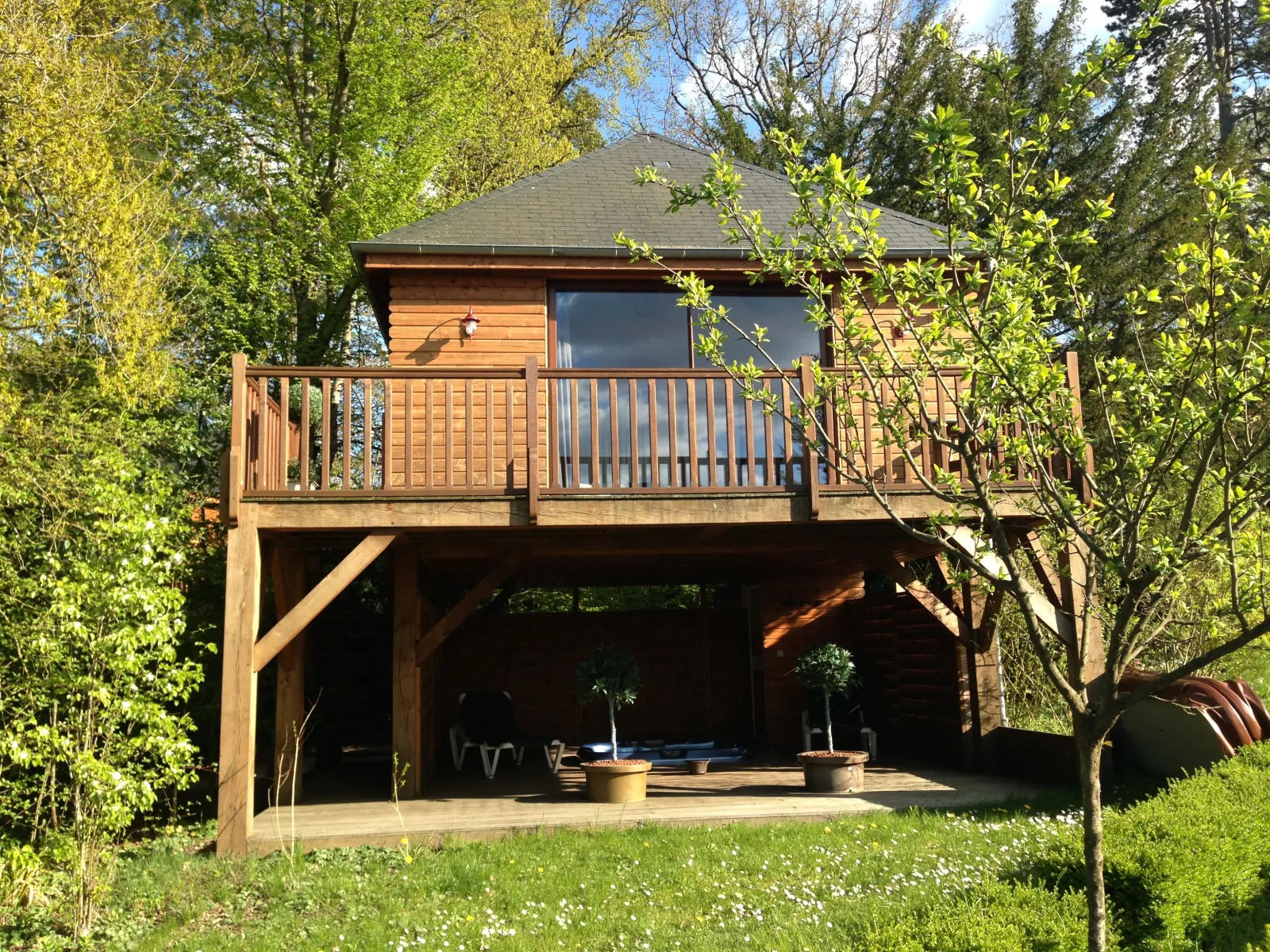 Cabane du Manoir du Parc & Spa privatif - Manoir du Parc Amboise (Amboise, Indre-et-Loire)
