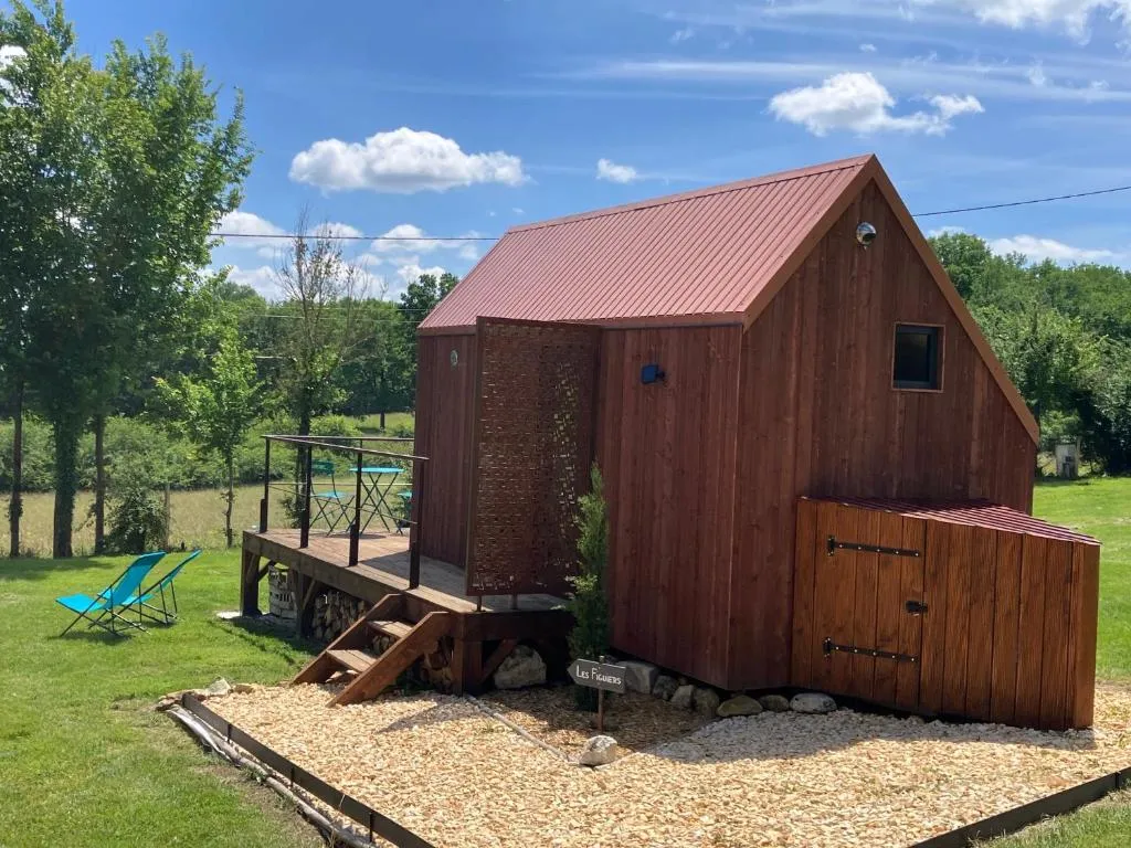 Cabane Les Magnolias, gîte avec spa à Sainte-Croix - photo 2 sur 12