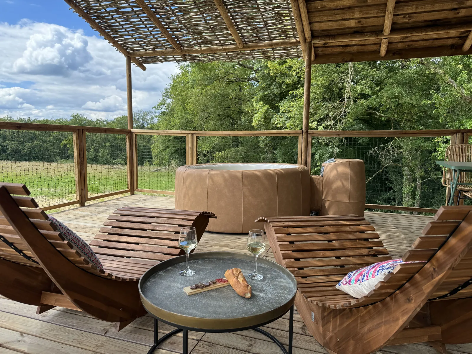 Cabane Lodge duo SPA (17 m², cabane à Chisseaux - photo 3 sur 12