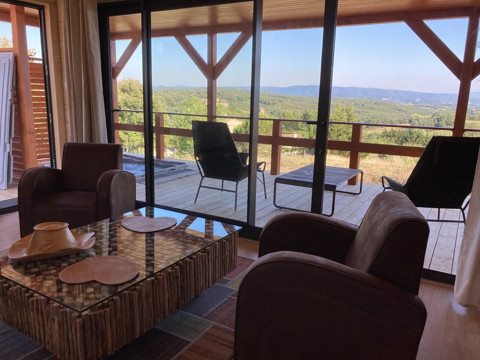 Cabane perchée À perte de vue - Cabanes Trésors de Campagne (Villarzel-du-Razès, Aude)