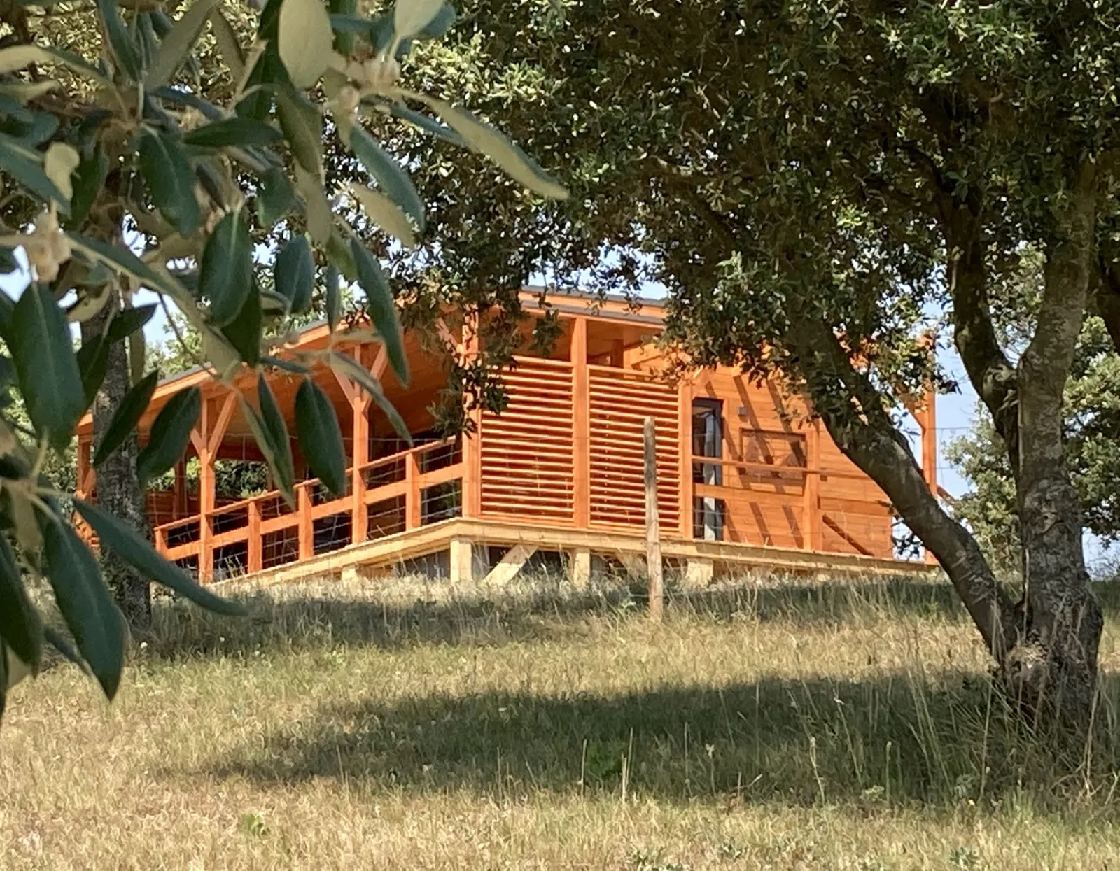Cabane perchée À perte de vue - Cabanes Trésors de Campagne (Villarzel-du-Razès, Aude)