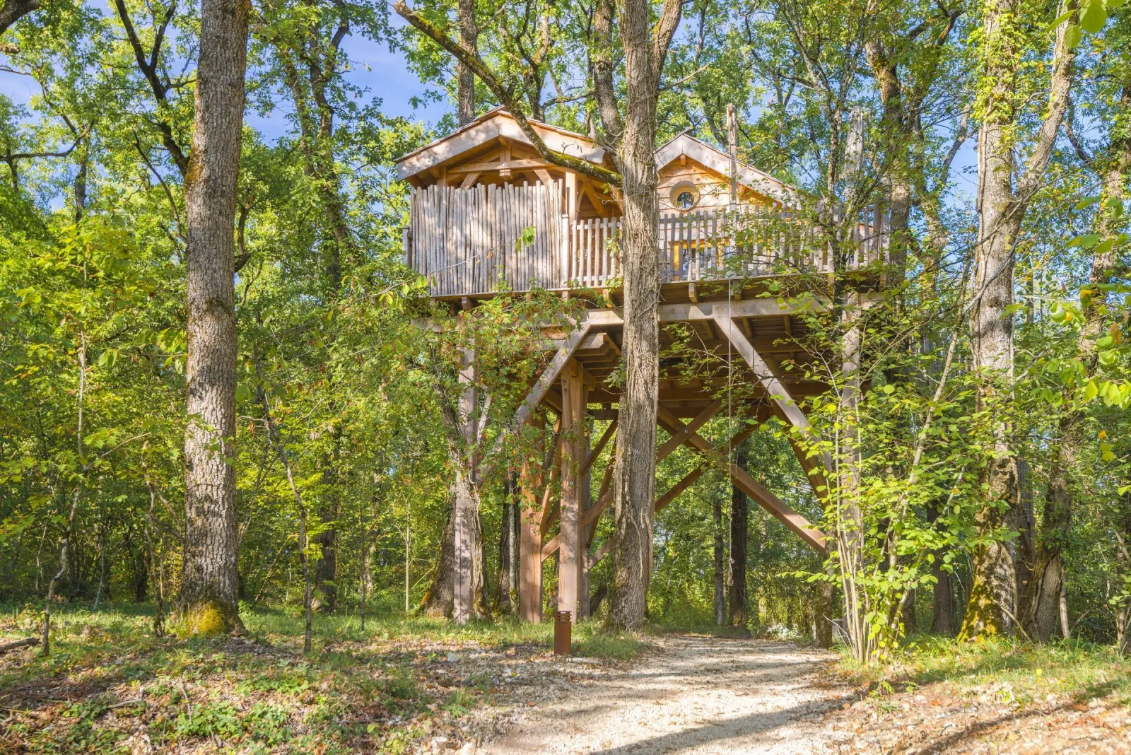 Cabane Spa Out of Africa - Cabane dans les arbres avec spa privatif (Clairac, Lot-et-Garonne)