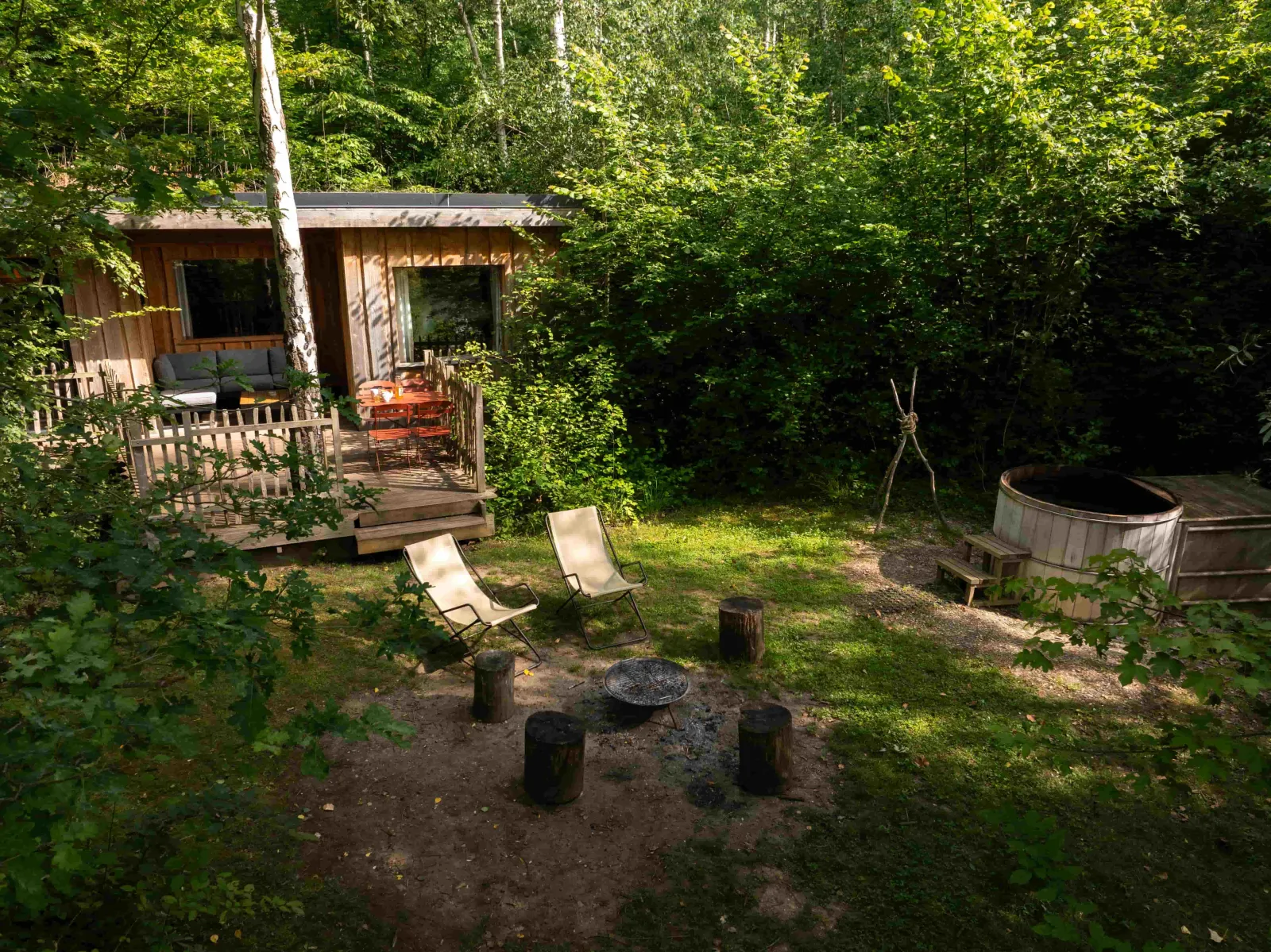Cabanes Familles Spa au Bord de l'Eau, cabane à Saint-Léger-aux-Bois - photo 3 sur 12