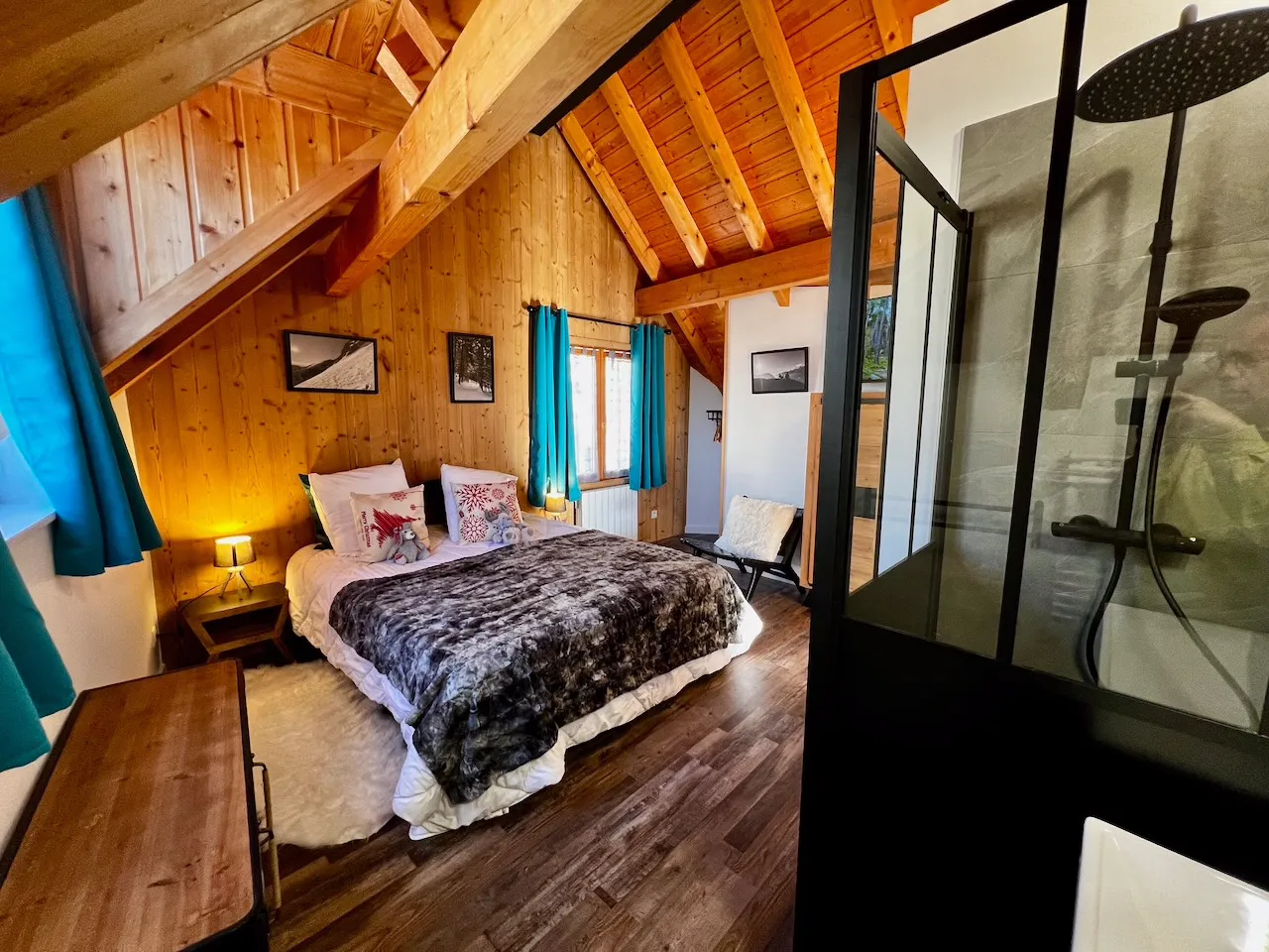 Chalet avec sauna, gîte spa à Huez - photo 2 sur 12