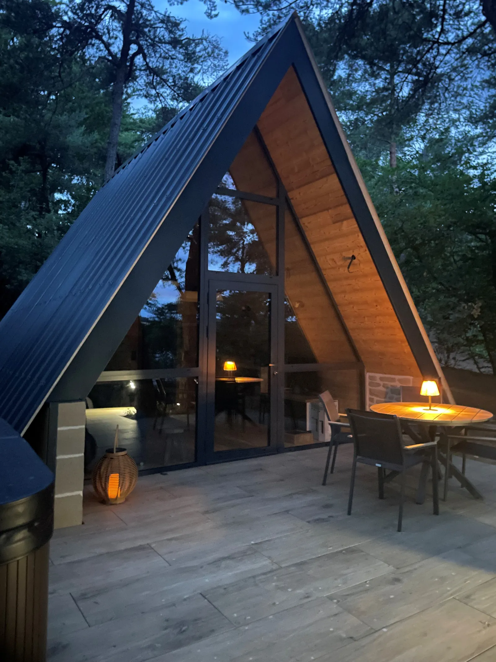 Chalet CanopéA SPA Privatif, cabane à Bathernay - photo 3 sur 12