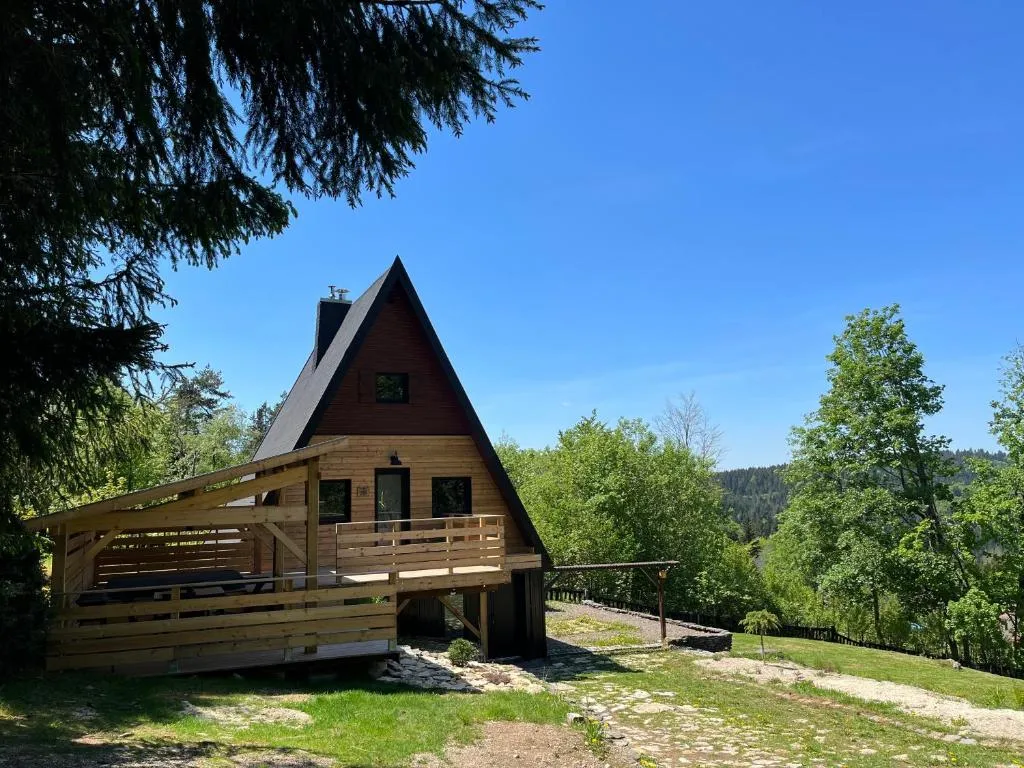 Chalet du Fayard - Jacuzzi avec vue en pleine nature (Belfahy, Haute-Saône)