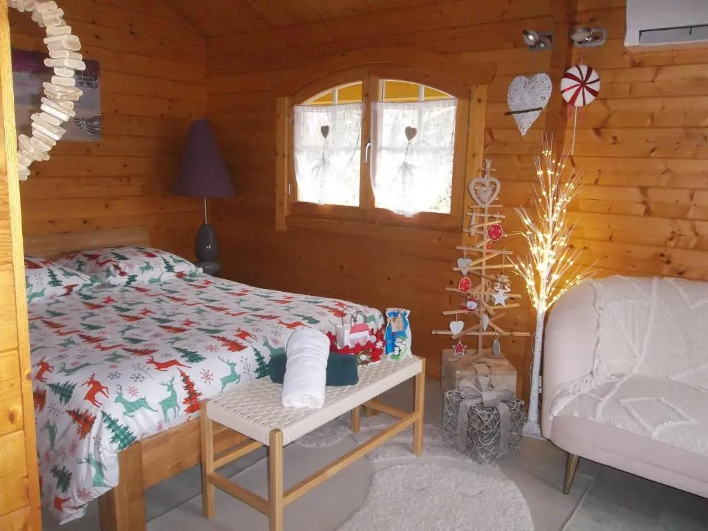 Chalet flottant, gîte avec spa à Mios - photo 2 sur 12