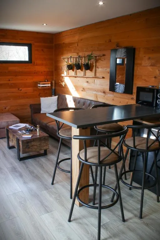 Chalet jacuzzi et cinéma, gîte avec spa à Saint-Coulitz - photo 3 sur 12