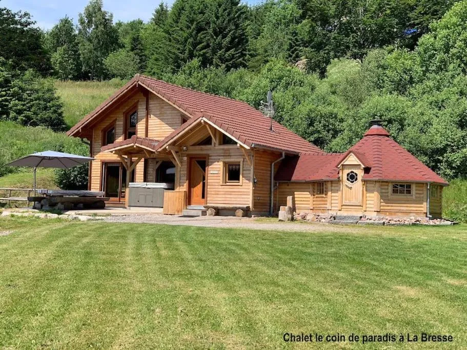 Chalet Le Coin de Paradis - Sauna, bain à remous et vue montagne (La Bresse, Vosges)