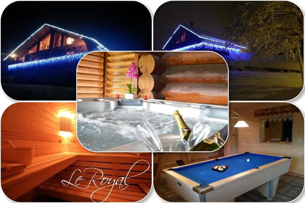 Chalet Le Royal - Sauna et bain à remous et sept chambres (La Bresse, Vosges)
