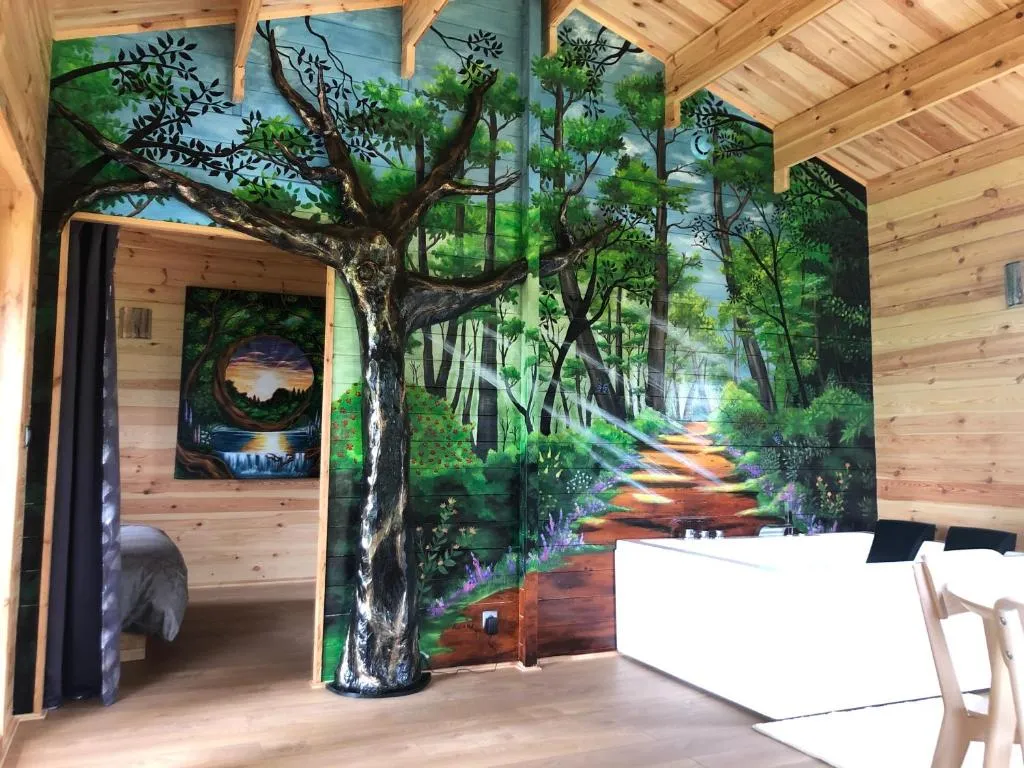 Chalet Natur'Heil - Bain à remous, jardin et terrasse (Wahlbach, Haut-Rhin)