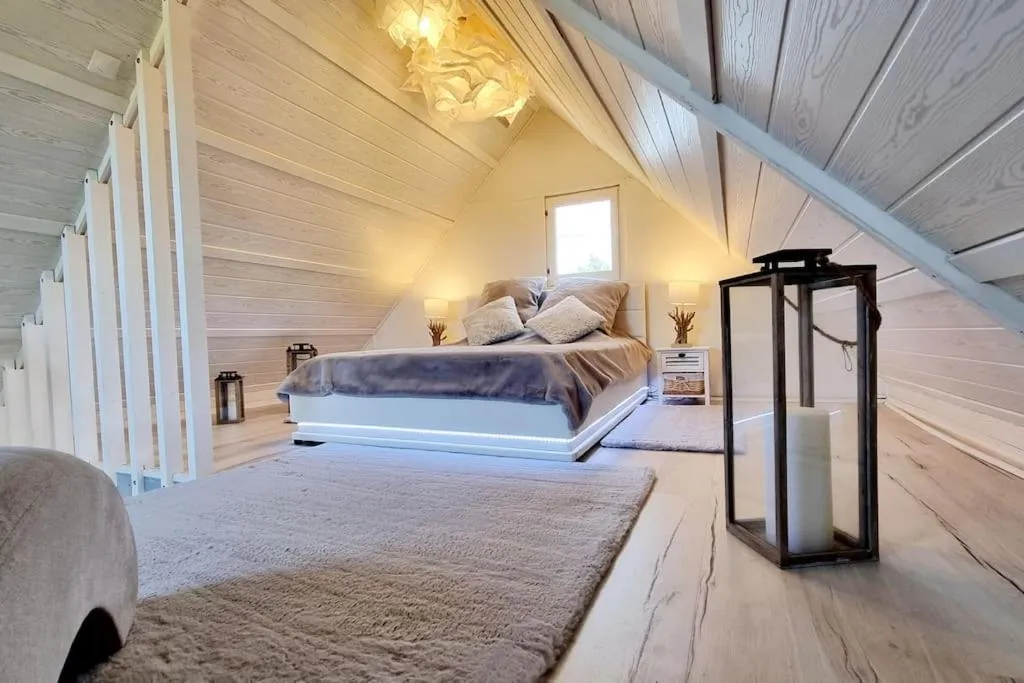 Chalet O bulles d'Agon - Bain à remous privé près de la plage (Agon-Coutainville, Manche)