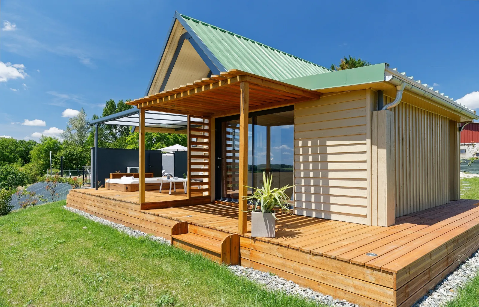 Chalet SAGA SPA Jacuzzi, gîte spa à Savignac-Mona - photo 3 sur 9