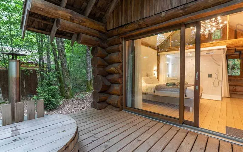 Chalet Suite Spa Jarousse, cabane à Angoisse - photo 2 sur 11