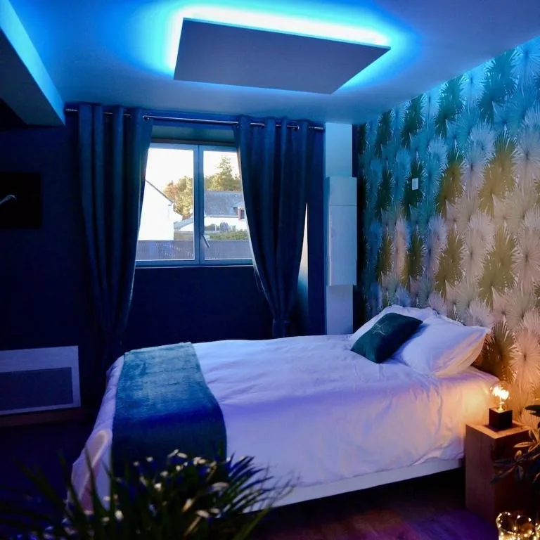 Chambre Laos et jacuzzi, gîte avec spa à Prinquiau - photo 3 sur 5