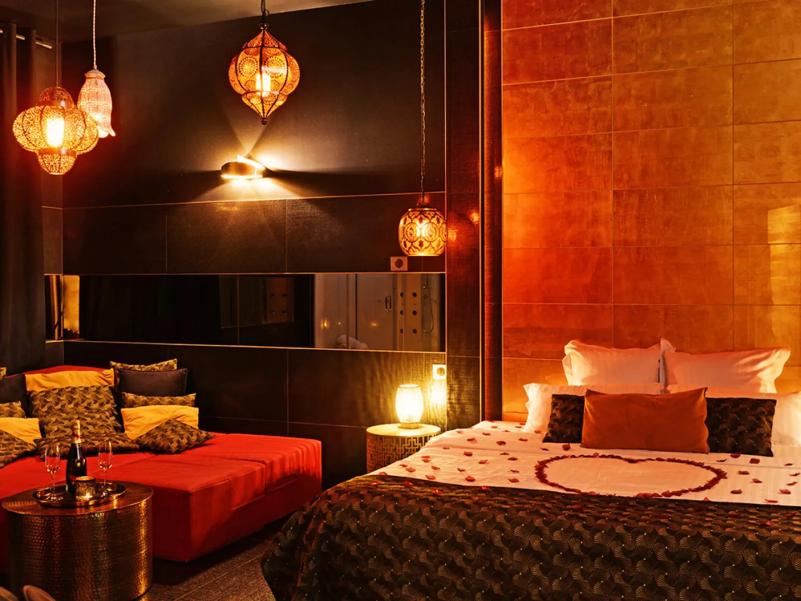 Chambre orientale, gîte avec spa à Vienne - photo 3 sur 8