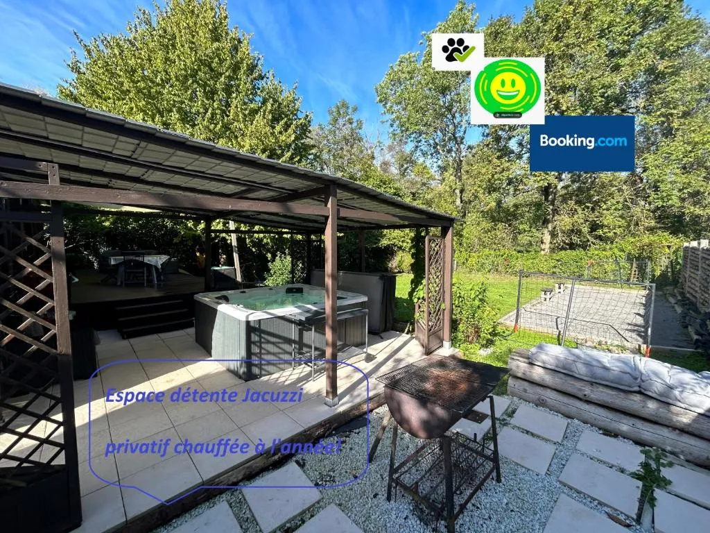 Cottage de Balham - Jacuzzi, jardin et ping-pong pour quatre (Balham, Ardennes)