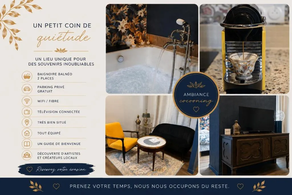 Craft Home Le Tapissier, gîte avec spa à Saint-Étienne - photo 3 sur 12