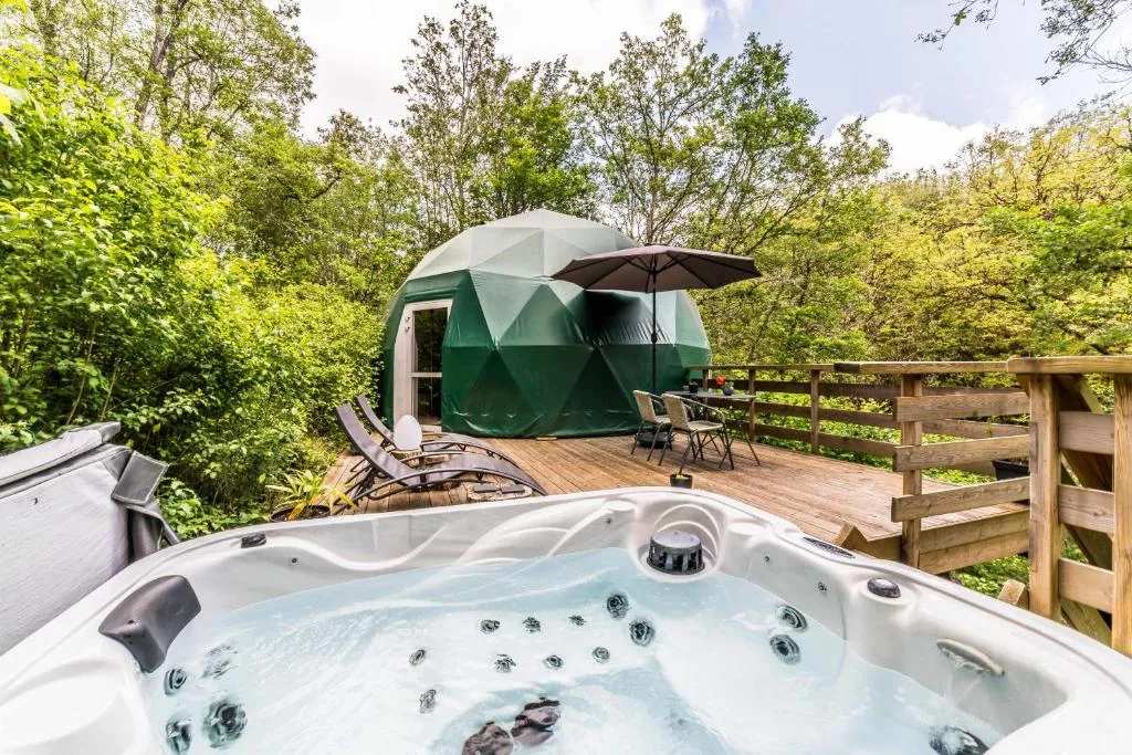 Dôme La Belle Étoile, gîte avec spa à La Dornac - photo 3 sur 12