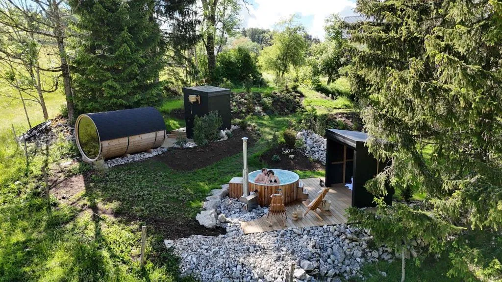 Duplex nordique de Prémanon, gîte avec spa à Prémanon - photo 3 sur 11