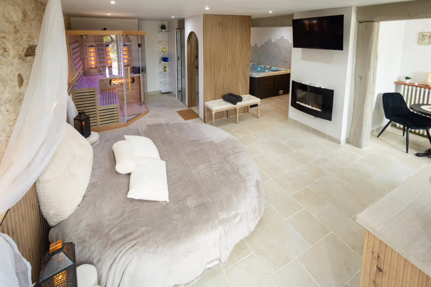 Love rooms et gîtes spa en Île-de-France