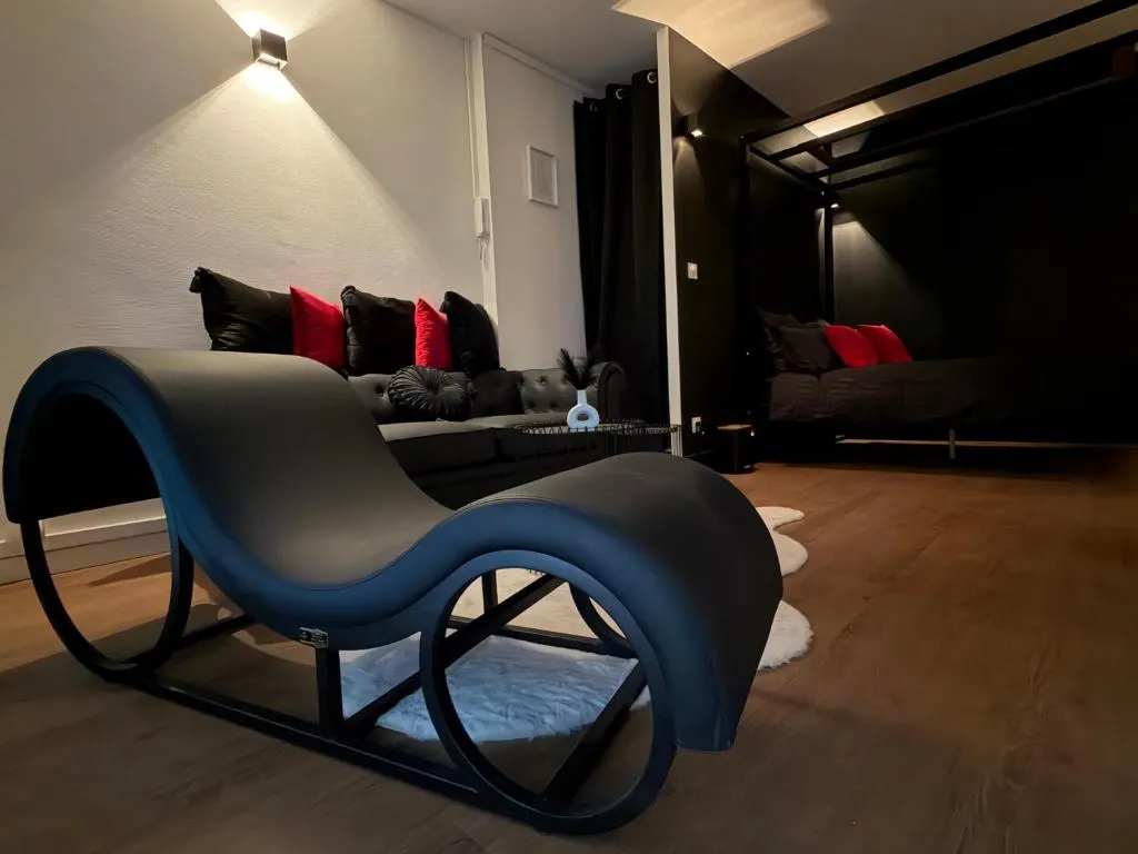 Feather Room - Appartement balnéo avec balcon et parking privé (Troyes, Aube)