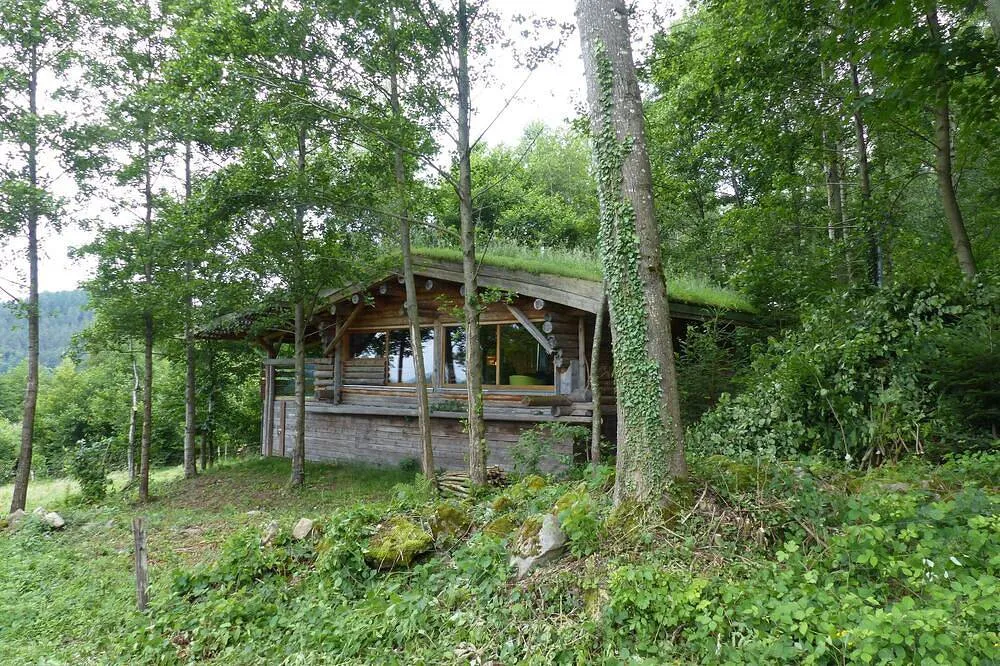 Fuste avec spa et sauna japonais - Chalet en rondins isolé (Faucompierre, Vosges)