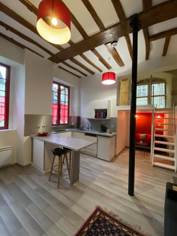 Gîte de Lancelot - Appartement balnéo en centre-ville (Sens, Yonne)