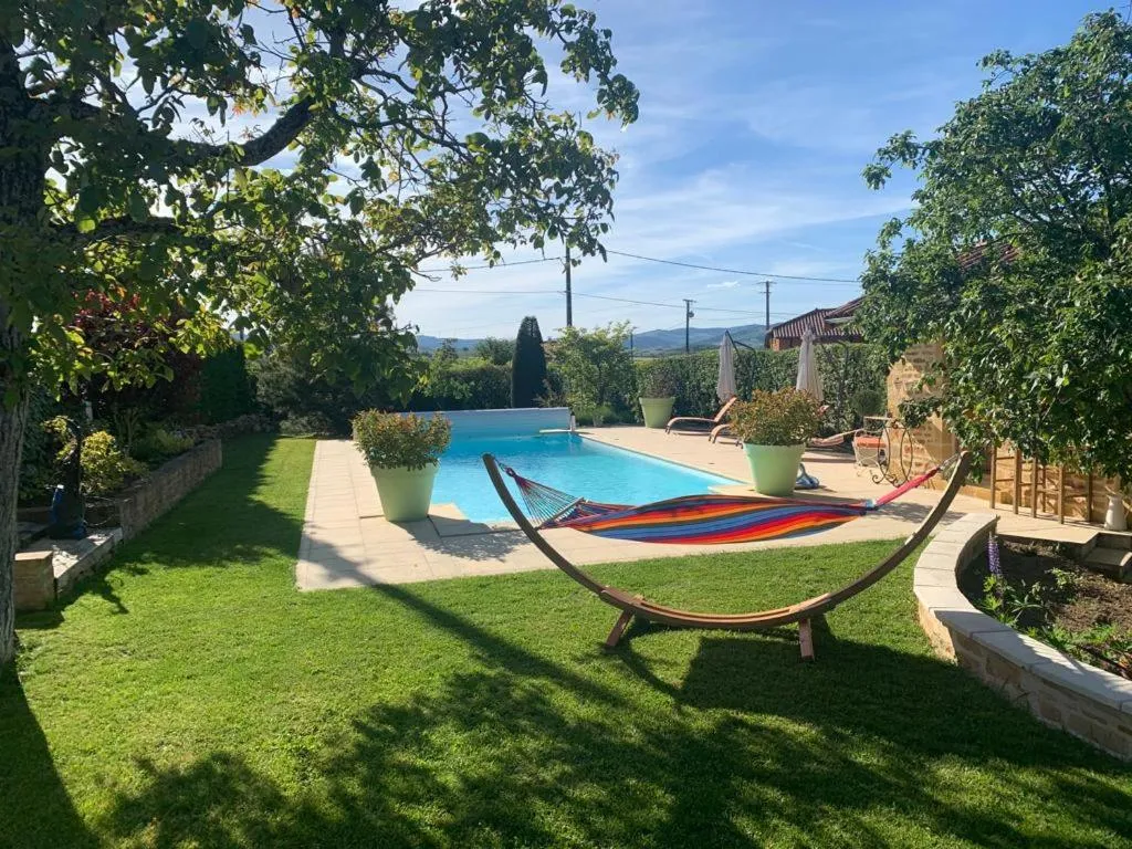 Gîte La Cabiotte - Maison nature avec spa et piscine (Sarcey, Rhône)