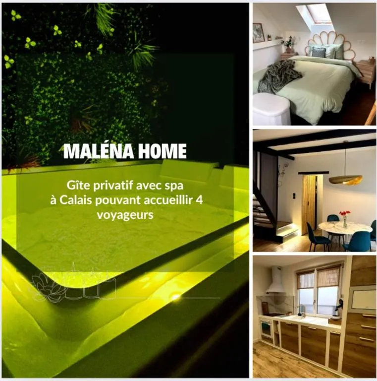 Gîte Spa Blériot - Maison privative avec bain à remous (Calais, Pas-de-Calais)